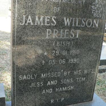 PRIEST James Wilson 1910-1990