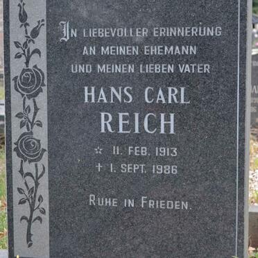 REICH Hans Carl 1913-1986