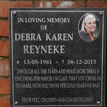 REYNEKE Debra Karen 1961-2013