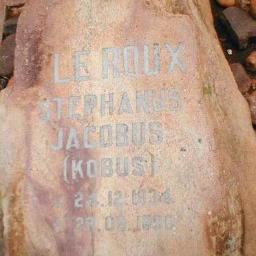 ROUX Stephanus Jacobus, le 1934-1996