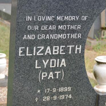 ROSENBERG Elizabeth Lydia 1899-1974