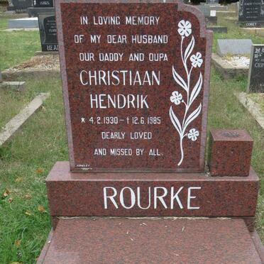 ROURKE Christiaan Hendrik 1930-1985