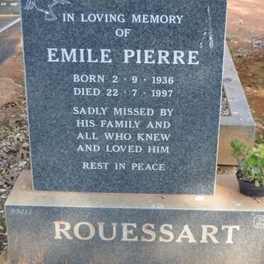 ROUESSART Emile Pierre 1936-1997