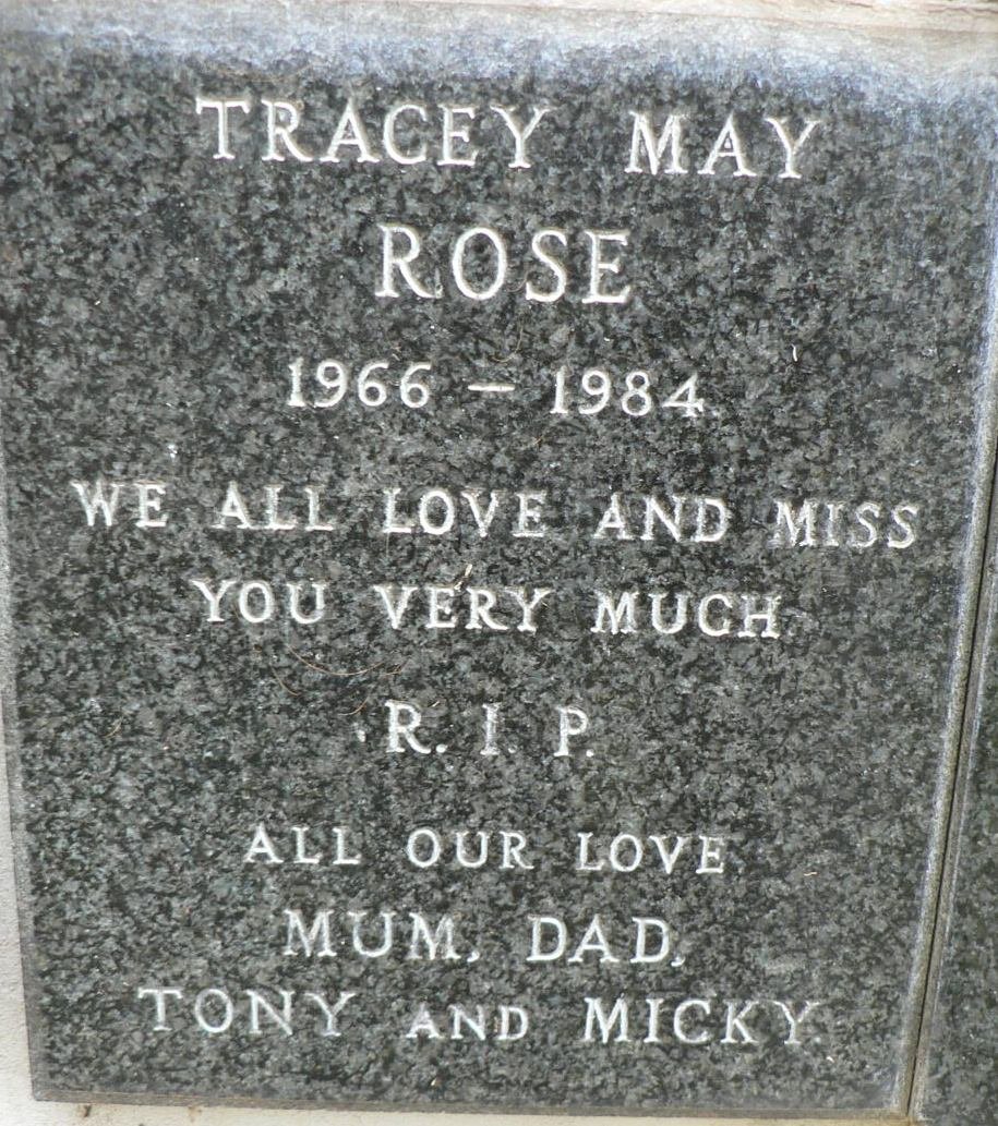 ROSE Tracey May 1966-1984