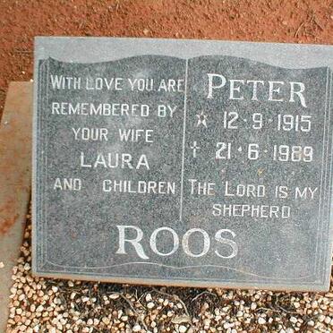 ROOS Peter 1915-1989