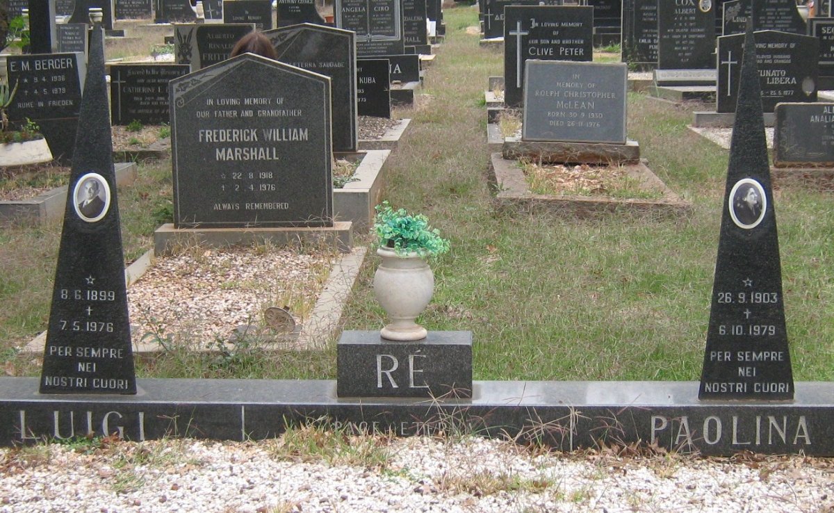 RÉ Luigi 1899-1976 &amp; Paolina 1903-1979