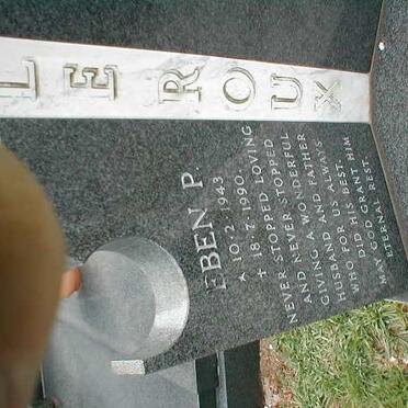 ROUX Eben P., le 1943-1990