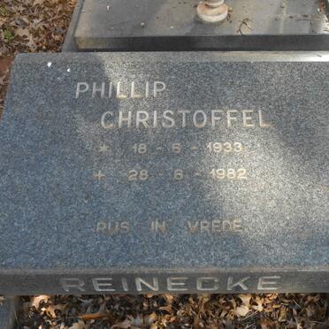 REINECKE Phillip Christoffel 1933-1982