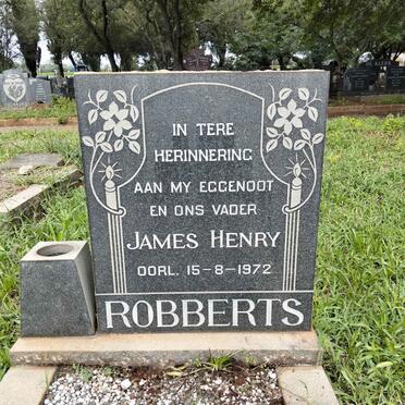 ROBBERTS James Henry -1972
