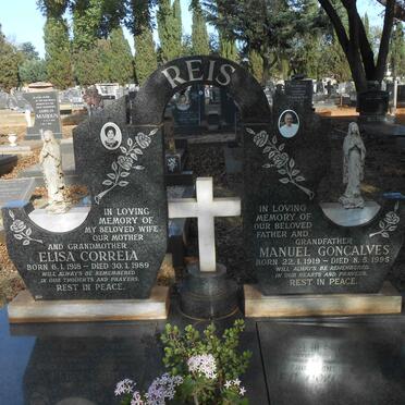 REIS Manuel Gonçalves 1919-1995 &amp; Eliza Correia 1918-1989