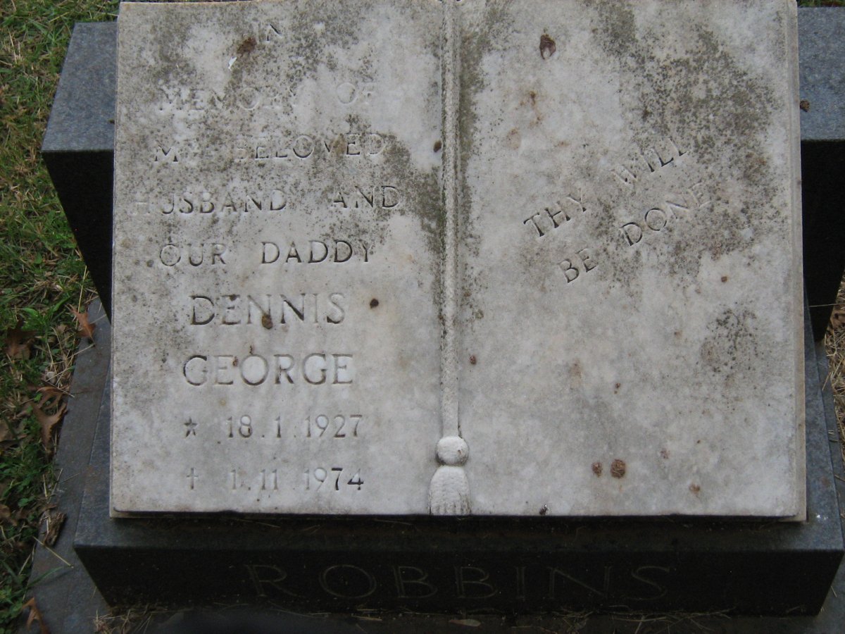 ROBBINS Dennis George 1927-1974