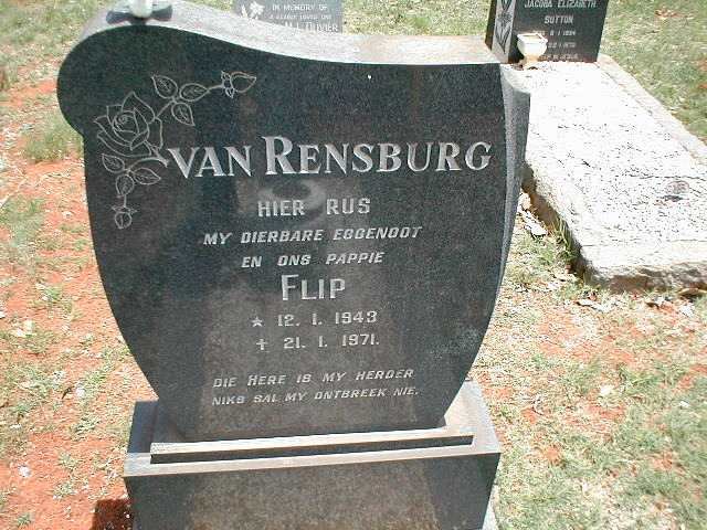 RENSBURG Flip, van 1943-1971