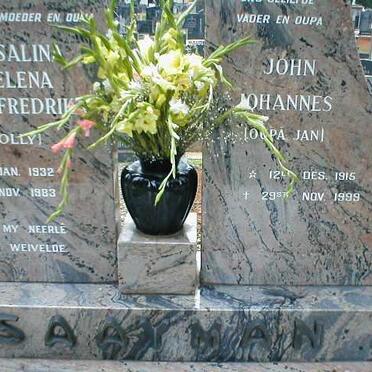 SAAYMAN John Johannes 1915-1999 & Rosalina Helena Fredrika 1932-1983 _1