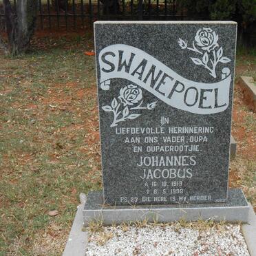 SWANEPOEL Johannes Jacobus 1919-1998