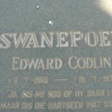 SWANEPOEL Edward Codlin 1965-1978
