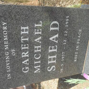 SHEAD Gareth Michael 1977-1995
