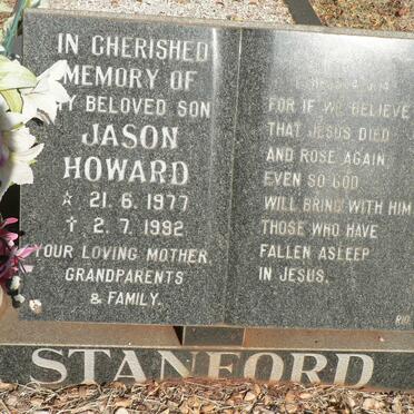 STANFORD Jason Howard 1977-1992