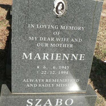 SZABO Marienne 1945-1994
