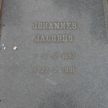 SNYMAN Johannes Jacobus 1897-1981 &amp; Jacomina Christina Johanna 1893-1976