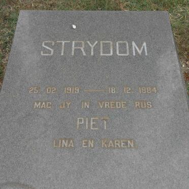 STRYDOM Piet 1919-1984