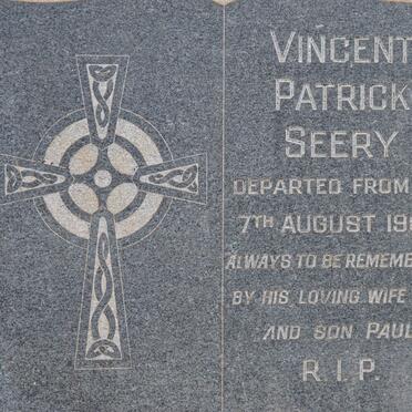 SEERY Vincent Patrick -1966