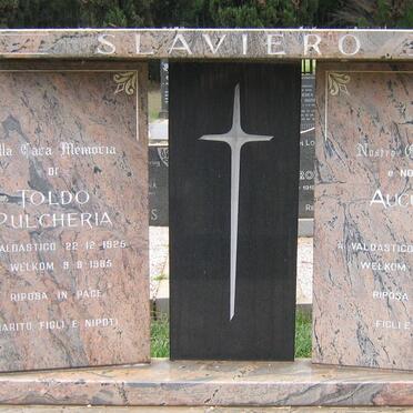 SLAVIERO Augusto 1913-1998 & Toldo Pulcheria 1925-1985
