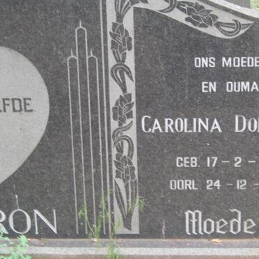 THERON Daniel Stephanus 1891-1967 &amp; Carolina Dorothea 1898-1984