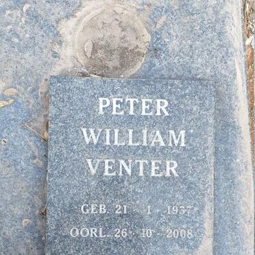 VENTER Peter William 1937-2008