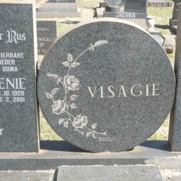 VISAGIE Henkie 1919-1971 &amp; Fienie 1920-2001