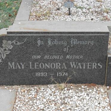 WATERS May Leonora 1893-1974