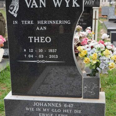 WYK Theo, van 1937-2013