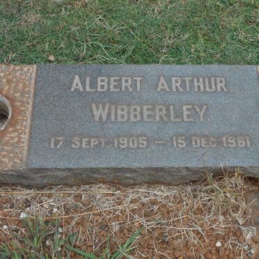 WIBBERLEY Albert Arthur 1905-1961