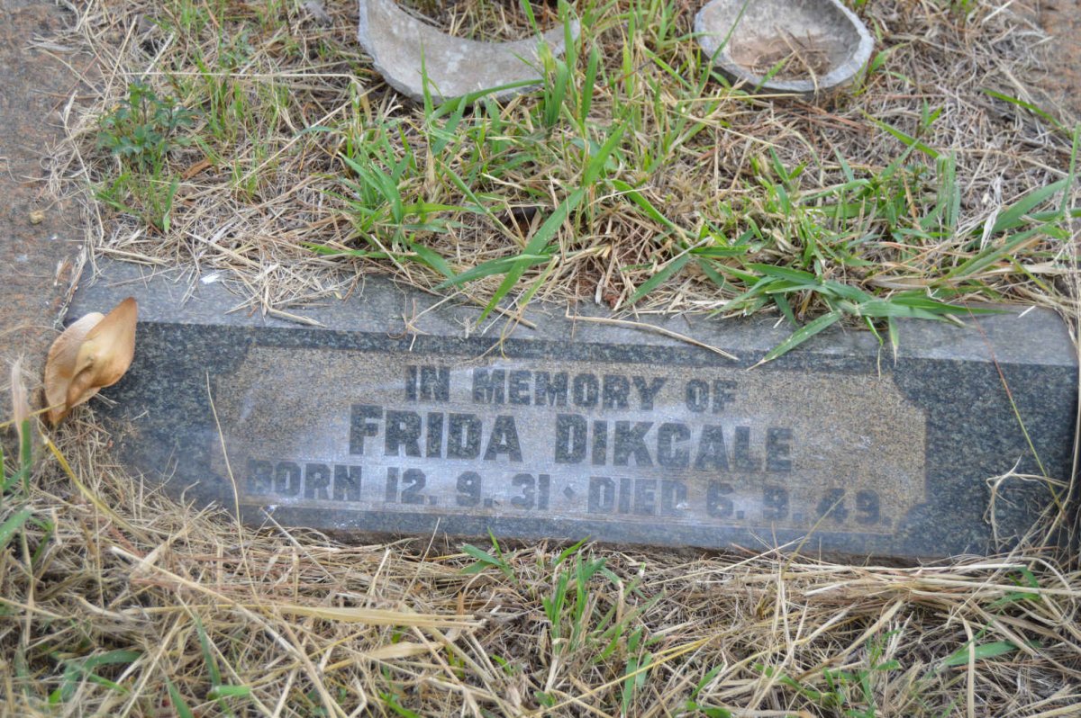 DIKGALE Frida 1931-1949