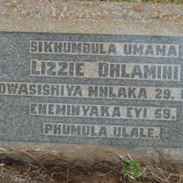 DHLAMINI Lizzie -1950