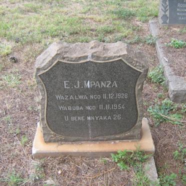 MPANZA E.J. 1928-1954
