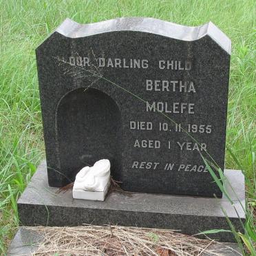 MOLEFE Bertha -1955