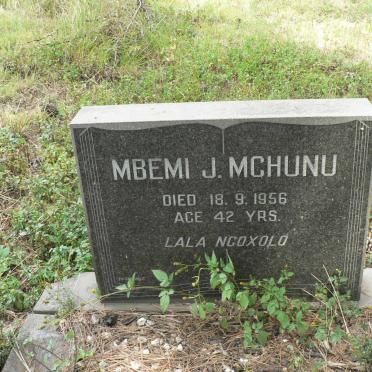 MCHUNU Mbemi J. -1956