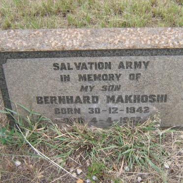 MAKHOSHI Bernhard 1942-1953