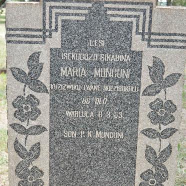 MONGUNI Maria -1953