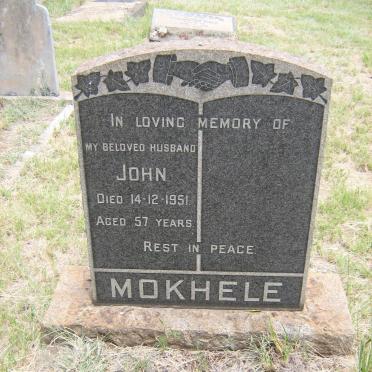 MOKHELE John -1951