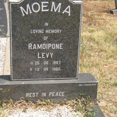 MOEMA Ramoipone Levy 1887-1960