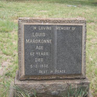 MAROKONNE Louis -1952