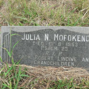 MOFOKENG Julia N. -1953