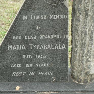 TSHABALALA Maria -1957