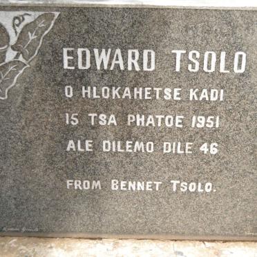 TSOLO Edward -1951