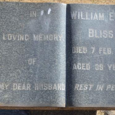 BLISS William Evan -1953