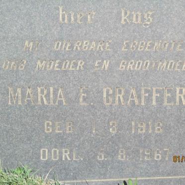 CRAFFERT Maria E. 1916-1967