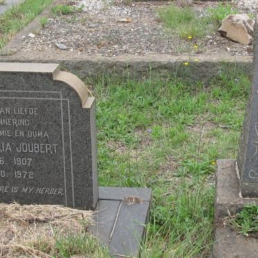 JOUBERT Johannes S.B. 1906-1961 &amp; Louisa Maria 1907-1972