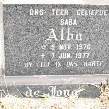 JONG Alba, de 1976-1977