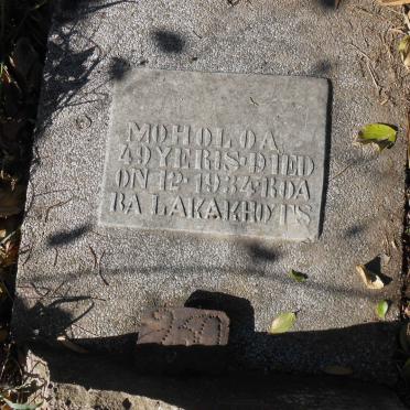 MOHOLOA -1934